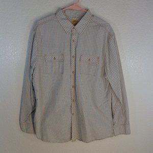 3 for $20 Tre Vero Mens Long Sleeve Plaid Dress Shirt XL